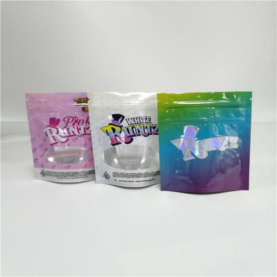 China Stand Up Runtz Custom k Bags Childproof Pouches Herbal Packing With Logo Printing for sale