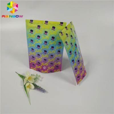 China Cookies Smell Proof Runtz Bag k Stand Up Pouches Child Resistant Gravure Printing for sale