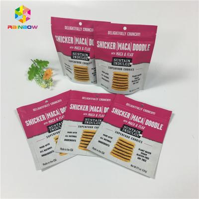 China Resealable Plastic Foil Packaging Bags Biodegradable Digital Printing For Chocolate / Cheese for sale
