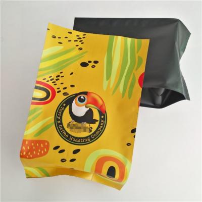 China Four Side Sealed Foil Pouch Packaging Plastic Instant Coffee Power Sachet Tea Package for sale