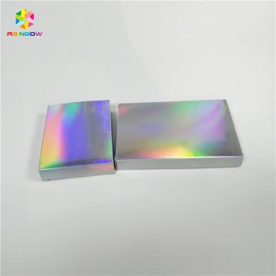 Chine Le boîte-cadeau de papier d'hologramme composent les produits cosmétiques adaptés aux besoins du client pour l'emballage de rouge à lèvres à vendre