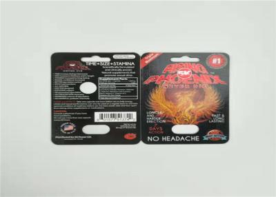 China Custom Printing Blister Card Packaging Hologram Foil Burro Primavera Paper Card for sale