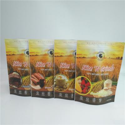 China Heat Seal Food Zip Pouch Spice Aluminum Foil Bags Custom Printed Sunflower Seeds Doy Pack for sale
