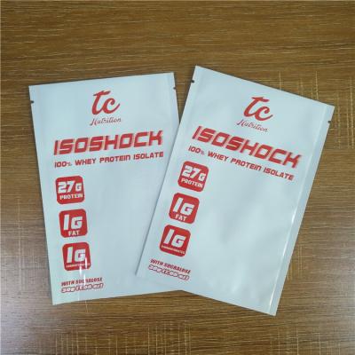China Biodegradable Foil Pouch Packaging Milk Powder Mini Patches Protein Powder Bag for sale