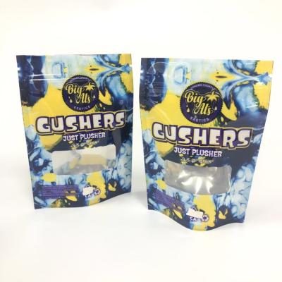 China Mylar Foil Gushers Bags Herbal Incense Packaging Packing Pills Stand Up Pouch Custom Logo for sale