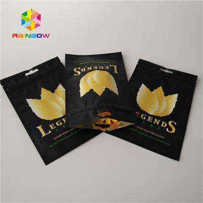 China Custom Printed Stand Up Pouch Foil Mylar Plastic k Tobacco Pipe Bag Herb Usage for sale
