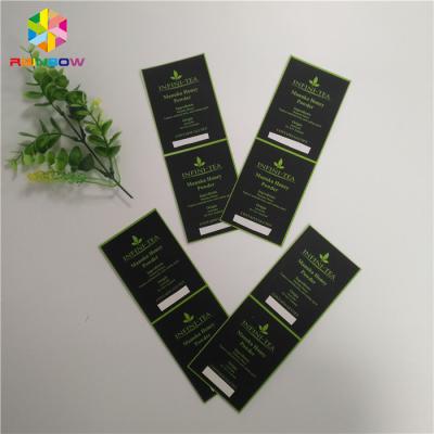 China Eco - Friendly Custom Print Self Adhesive Sticker Label In Packing Polyester for sale