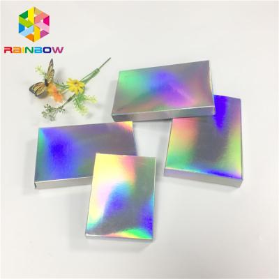 China Fleixble Packaging Custom Printed Paper Boxes Luxury Gift Hologram Paper Card for sale