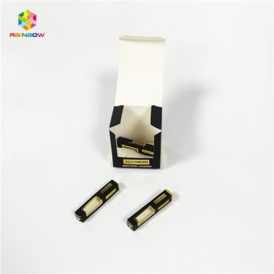 China Cardboard Vape Cartridge Paper Box Packaging Customized Size Eco - Friendly for sale