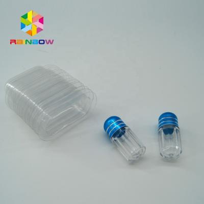 China Las botellas de píldora de acrílico de la medicina de la cápsula que empaquetan el papel de encargo 3D cardan la aprobación del FDA en venta