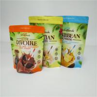 China De encargo durables se levantan la bolsa que empaqueta 250 bolsos de los granos de café del polvo de la sacudida de 500 gramos en venta