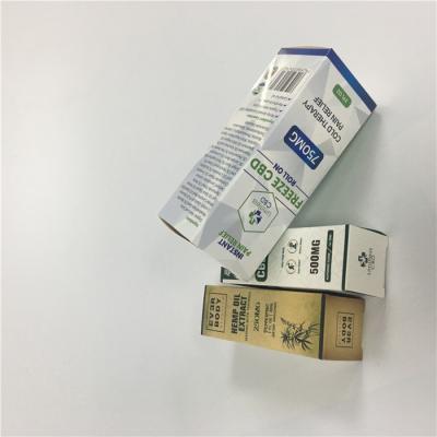 China Custom vape cartridge packaging box/cbd oil vaporizer box /cbd oil packaging paper box for sale