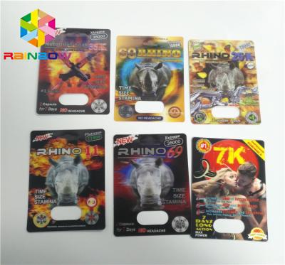 China CMYK Color Blister Card Packaging 350 Gsm Paper Pill Product Packing Box Display for sale