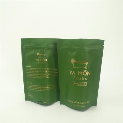China Aluminum Foil Bottom Gusset Bags Leak Proof Logo Printing k Packaging for sale