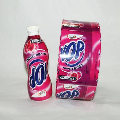 중국 Pvc는 음료 병을 위한 주스 병/수축 포장 병 상표를 위한 수축 플라스틱 소매 상표를 가열합니다 판매용