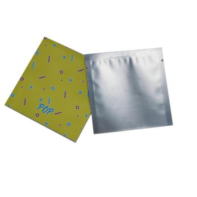 China Custom Printing Plastic Zipper Pouch Mylar Foil Small Sachet For Powder Packing Pill Pouch for sale