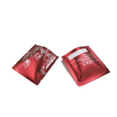 China Aluminum Foil Small Zipper Bag Mini Pouch For Supplements Vitamin Medicine Packaging for sale