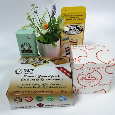 Китай Коробка бумаги торта OEM упаковывая бумажную высококачественную пакуя упаковку еды 350g продается