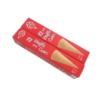 Chine La boîte de papier de empaquetage de crème glacée de couleur de CMYK a adapté Logo For Cookies Packaging aux besoins du client à vendre