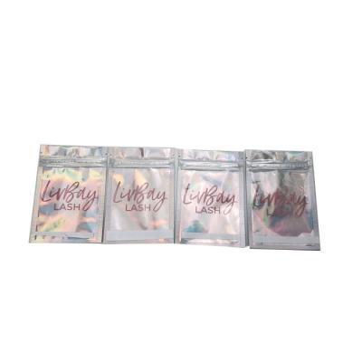 China 120 micron Gravure Printing Holographic Zipper Pouches for sale