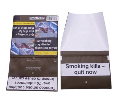 China 50g Tobacco Rolling 120 mircon VMPET Snack Bag Packaging for sale