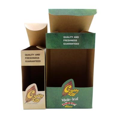 China Gravure Printing CMYK Kraft Paper Boxes For Tobacco Leaf Packaging for sale