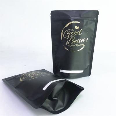China Mosisture Proof MOPP VMPET Plastic Stand Up Pouch For Coffee Beans for sale