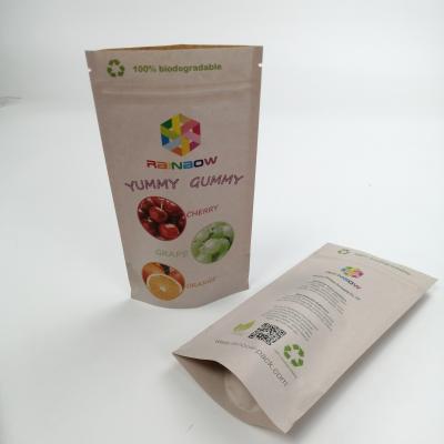 China Biodegradable 150µ Thickness PLA Paper Food Packaging Bags for sale