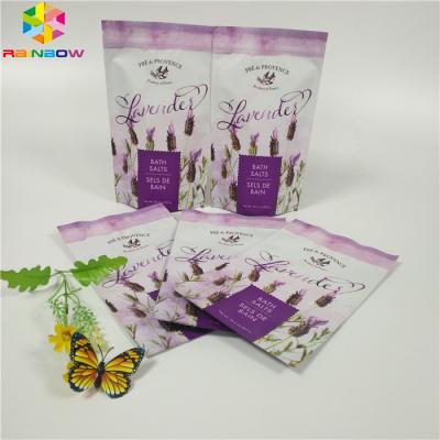 China Stand Up Packaging Bags Aluminum Foil Body Scrub Cream Packing Bags for sale