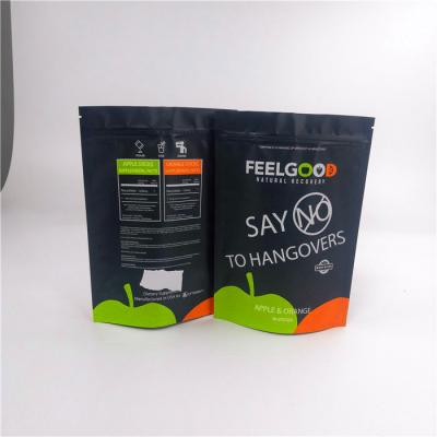 China factory price stand up barrier pouches with tear notch chips packaging zipper bags for sale