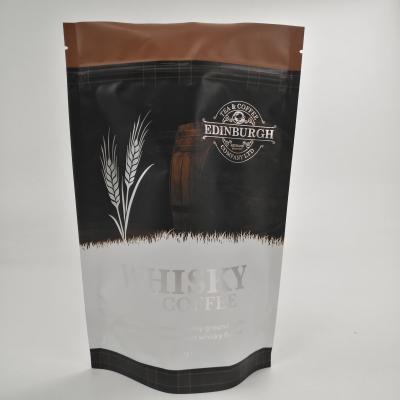 中国 工場価格のアルミ ホイルの茶習慣の包装袋のコーヒー パッキング袋の上の注文の薄板にされたアルミ ホイルの立場 販売のため