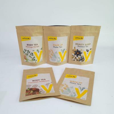 China Digital Printing Tea Bags Packaging Moisture proof Mylar Bags for Tea Packaging for sale