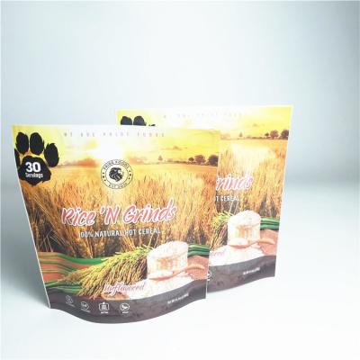 China Customized Matte Aluminum Stand up Aluminum Foil Packaging Bags with Zipper for sale