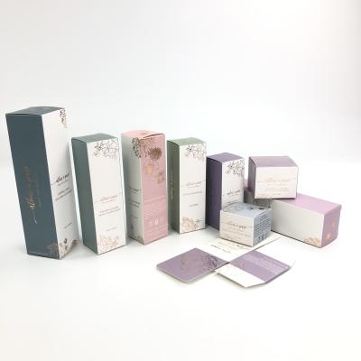 China Matte Finish Lightweight Paper Box Packaging Foldable Box For Essential Oils Packaging for sale