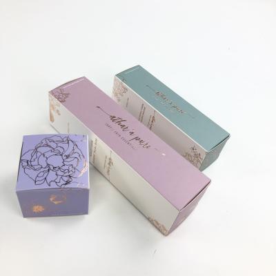China Customized Design Reusable Folding Paper Box Corrugated Cardboard Gift Boxes ECO-Friendly Printed Eyelash Packaging Box for sale