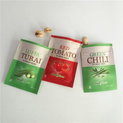 China Flower Seed Packaging Bag with  Small Paper Sachet Bag for Seed Packing for sale