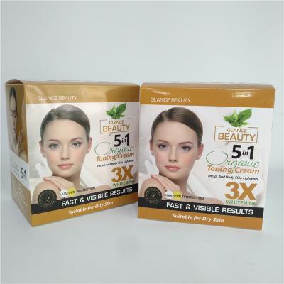 China Custom Printed Cardboard Facial Cream Packaging Cosmetic Skincare Paper Box For Laundry Detergent for sale