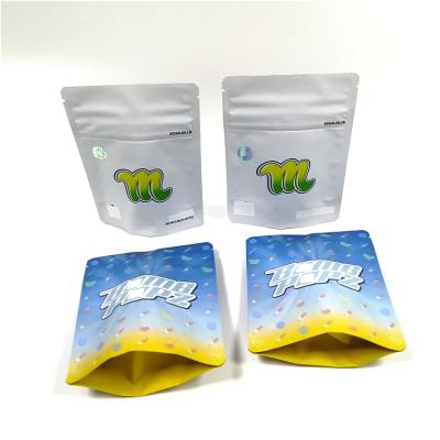 China Reusable Digital Printing Food Plastic Bags Doypack Aluminum Zipper Bags Custom Smell Proof Mylar Bags For Gummy Cookies for sale