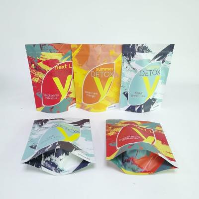 China Matte CMYK VMPET Aluminum Foil Tea Bags 50micron For Green Tea for sale