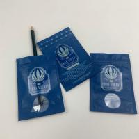 China Zipper VMPE 1500microns Heat Seal Cigarette Bag 18x26cm for sale