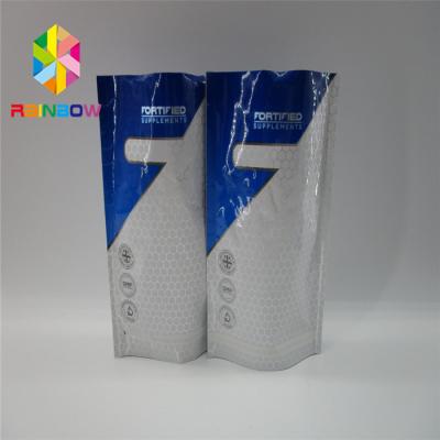 China Zip Lock Glossy Resealable Plastic Packaging Bags Standing Gravure Printing for sale