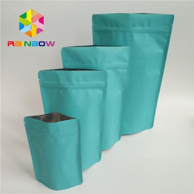 China Matte Mylar Digital Printed Stand Up Pouches Moisture Proof With Tear Notch for sale