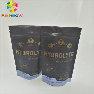 中国 プラスチック袋の紙袋を包むための小さいMOQの注文のコーヒー豆袋の袋のマットの黒袋 販売のため