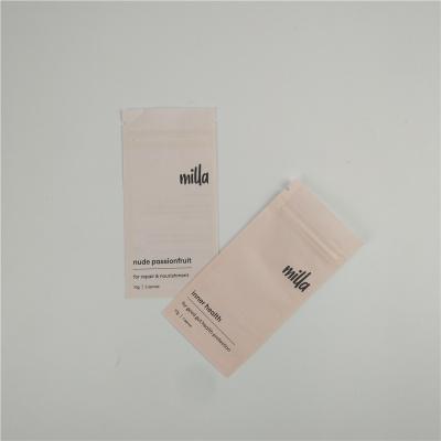 中国 SGS 120micの磨き粉のクラフトの紙袋の生物分解性の食品包装袋VMPET 販売のため