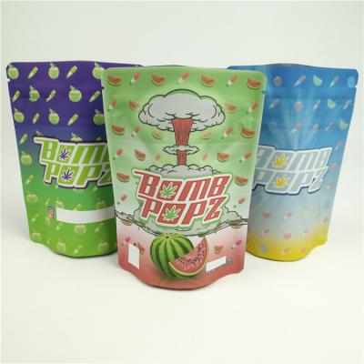 China Stoner Patch Dummies Mylar Packaging Bags Digital Printing CMYK for sale