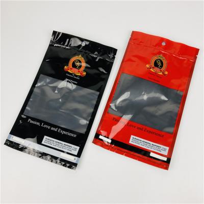 China Smoking Tobacco Zipper Pouch Tobacco Cigars 1kg Packaging Bag With  16oz Tobacco Plastic Bags for sale
