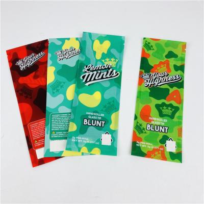China 140mic VMPET Edible Mylar Plastic Bags MOPP Cigarillo Wraps Packaging Bags for sale