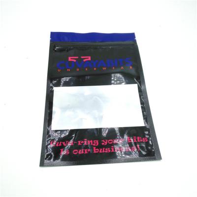 China 240mic Transparent Rotogravure Printing Opp Bags CMYK VMPET Clear Ziplock Bag for sale