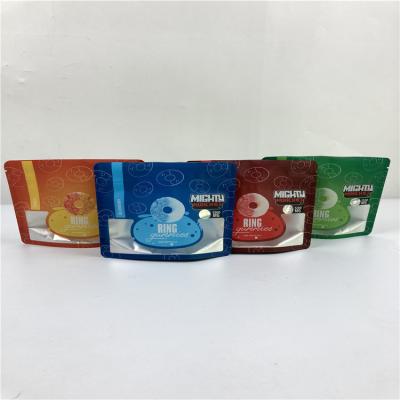 中国 Child Proof Smell Proof foil Pouch packaging For 3.5g Candy / Cookies / Dried Flower Seeds Mylar Bag 販売のため