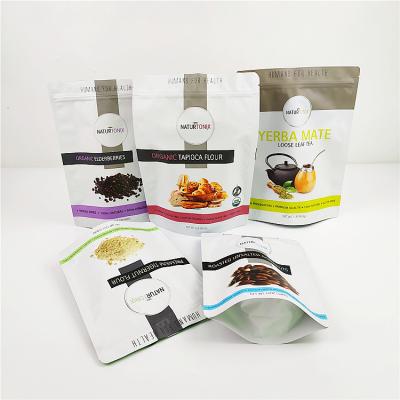 China 120mic Aluminum Foil Mylar Bag Mopp Plastic SGS Edible Food Packaging Bag for sale